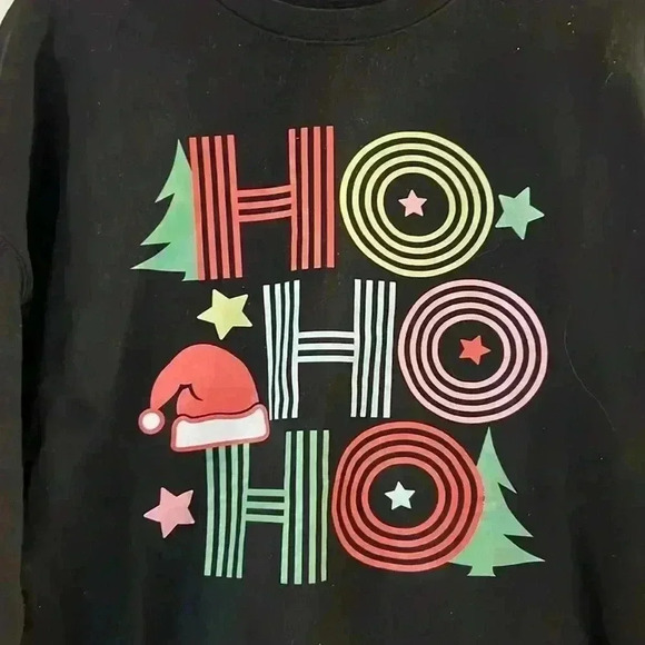 Ho Ho Ho graphic sweatshirt - Picture 2 of 5